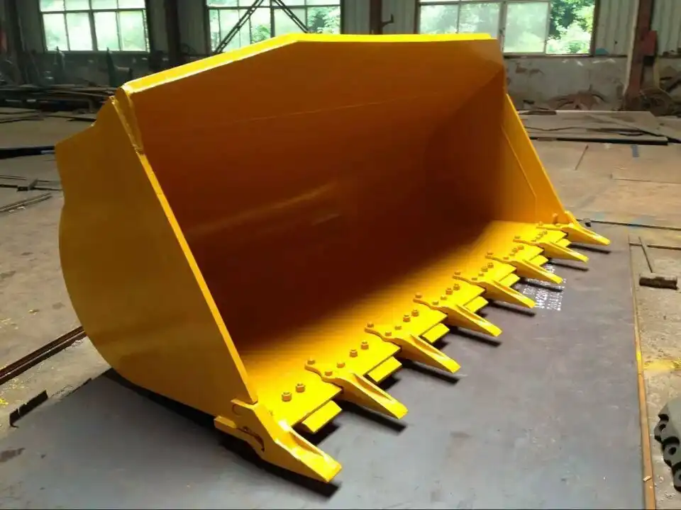 How big is a front loader bucket?