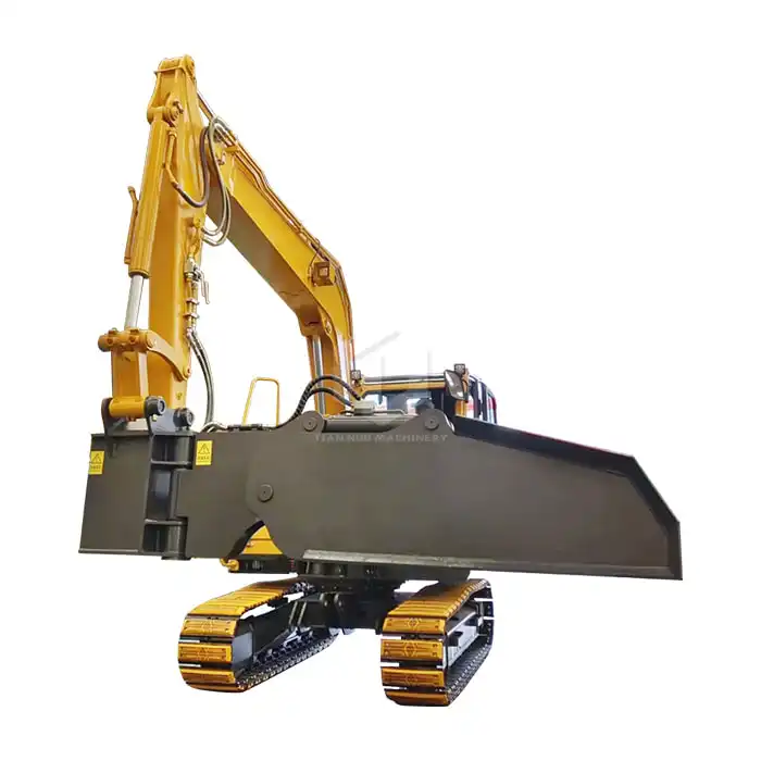 Excavator Railway Slope Cleaning Machine