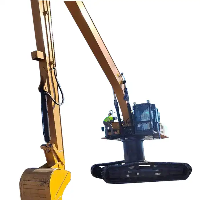 Seaside Excavator Heightening Column